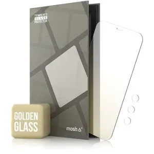 Tempered Glass Protector Spiegelglas für iPhone 12/12 Pro, gold + Kameraglas