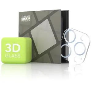 Gehärteter Glasschutz für iPhone 13 Pro Max / 13 Pro - 3D-Glas, blau (Case friendly)