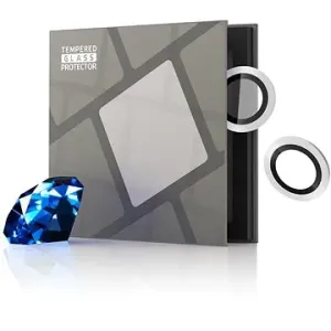 Tempered Glass Protector Saphir für iPhone 13 mini / iPhone 13 Kamera, 0,3 Karat, weiß