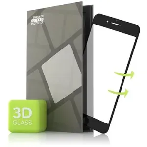 Tempered Glass Protector für iPhone 7+/iPhone 8+ - 3D-GLASS, schwarz