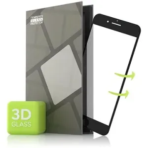 Tempered Glass Protector für iPhone 7 / 8/ SE 2022 / SE 2020 (Case Friendly) 3D GLASS, schwarz