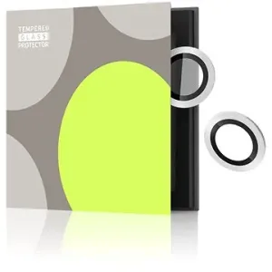 Tempered Glass Protector für iPhone SE - silber (2 Stück Packung)