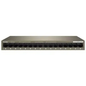 Tenda TEG1016M 16x Gigabit Desktop Ethernet Switch - VLAN - MAC 8K - lüfterlos