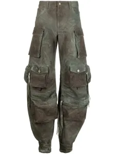 THE ATTICO - Fern Cargo Camouflage Denim Jeans