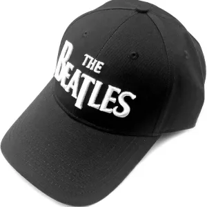 The Beatles Kappe Drop T Logo Black