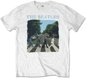 The Beatles T-Shirt Abbey Road & Logo 7 - 8 J Weiß