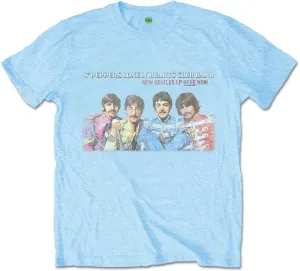 The Beatles T-Shirt LP Here Now Blue XL