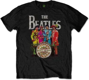 The Beatles T-Shirt Unisex Sgt Pepper (Retail Pack) Black S #62617