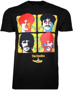 The Beatles T-Shirt Yellow Sub 4 Portraits M Schwarz