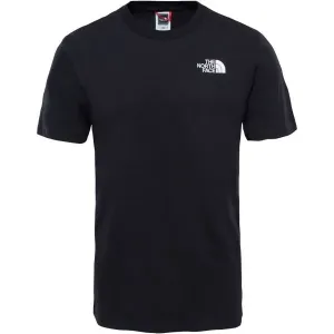 The North Face S/S SIMPLE DOME TE M Herren T- Shirt, schwarz, veľkosť S