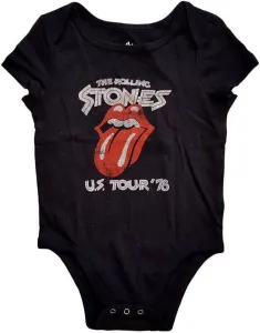 The Rolling Stones T-Shirt The Rolling Stones US Tour '78 Black 1 Year #74003