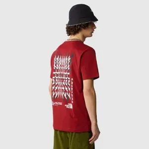 The North Face Coordinates T-shirt Für Herren Iron Red Größe L Herren