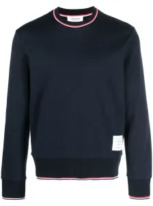 THOM BROWNE - Cotton Crewneck Sweater #1410629