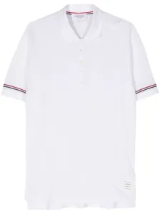 THOM BROWNE - Cotton Polo Shirt #1533764