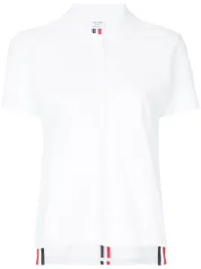 THOM BROWNE - Rwb Cotton Polo Shirt #1455984