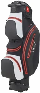 Ticad QO 14 Premium Water Resistant Black/White/Red Golfbag