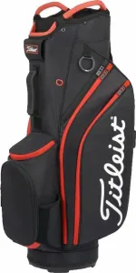 Titleist Cart 14 Black/Black/Red Golfbag