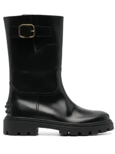 TOD'S - Leather Ankle Boots