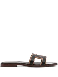 TOD'S - Leather Flat Sandals #1516615