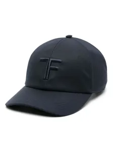 TOM FORD - Canvas And Leather Baseball Cap
