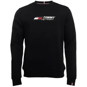 Tommy Hilfiger ESSENTIAL CREW Herren Sweatshirt, schwarz, größe #1033551
