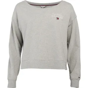 Tommy Hilfiger TH ORIGINAL-SEASONAL TRACK TOP Damen Sweatshirt, grau, größe #1177770