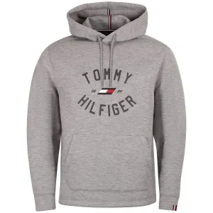 Tommy Hilfiger VARSITY GRAPHIC HOODY Herren Sweatshirt, grau, größe