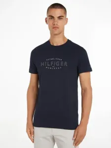 Tommy Hilfiger Curve T-Shirt Blau