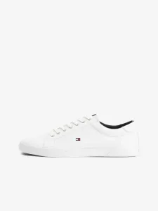 Tommy Hilfiger Iconic Long Lace Sneaker Tennisschuhe Weiß