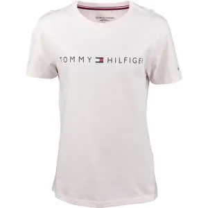 Tommy Hilfiger CN SS TEE LOGO Herrenshirt, rosa, größe #179094