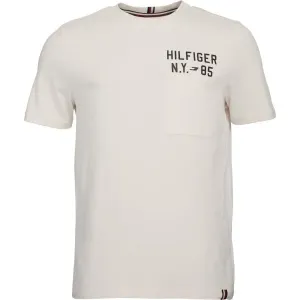 Tommy Hilfiger GRAPHIC S/S TEE Herrenshirt, weiß, größe #1217292