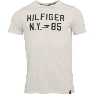 Tommy Hilfiger GRAPHIC S/S TRAINING TEE Herrenshirt, weiß, größe #1217419