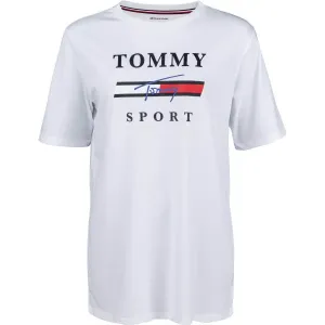Tommy Hilfiger GRAPHICS  BOYFRIEND TOP Damenshirt, weiß, größe