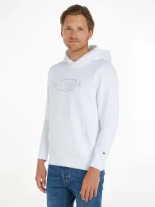 Tommy Hilfiger Curve Logo Sweatshirt Weiß #1197686