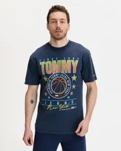 Tommy Jeans Basketball Graphic T-Shirt Blau