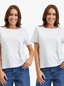Tommy Jeans T-Shirt 2 Stk Weiß