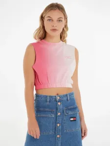 Tommy Jeans Unterhemd Rosa #1112301