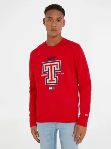 Tommy Jeans Modern Sport T Crew Sweatshirt Rot #1121398