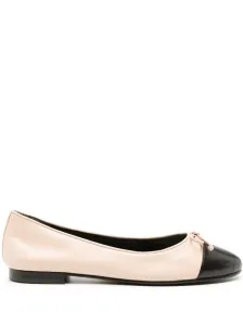 TORY BURCH - Cap-toe Leather Ballet Flats #1478848