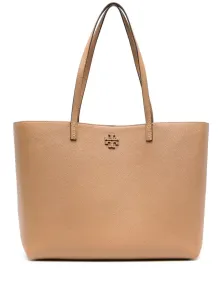 TORY BURCH - Mcgraw Leather Tote Bag