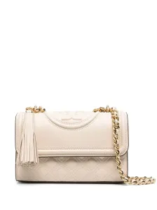 TORY BURCH - Fleming Small Leather Shoulder Bag