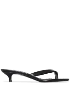 TOTEME - Leather Thong Heel Sandals #1477051