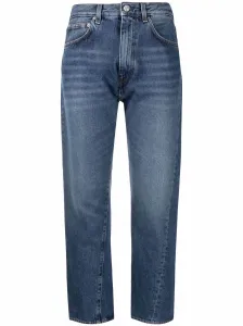 TOTEME - Straight Leg Cropped Denim Jeans #1298073