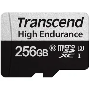 Transcend microSDXC 256GB 350V + SD-Adapter