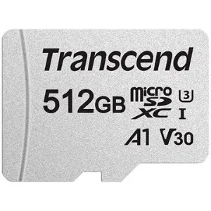 Transcend microSDXC 300S 512 GB + SD Adapter