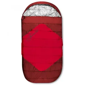 TRIMM DIVAN Schlafsack, rot, größe 195 cm - rechter Reißverschluss