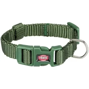 TRIXIE PREMIUM COLLAR M-L Hundehalsband, dunkelgrün, größe