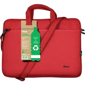 Trust Bologna Laptop Bag 16” ECO Notebooktasche - rot