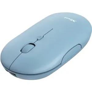 Funkmaus TRUST Puck Wireless Mouse - blau