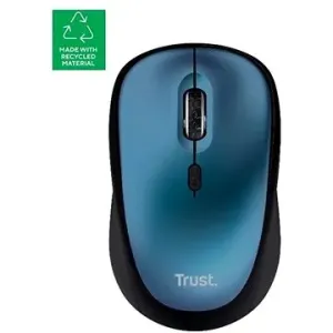 TRUST YVI+ Wireless Mouse - ECO zertifiziert - blau
